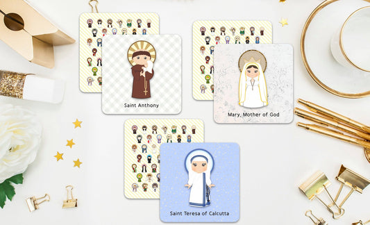 Saint Memory Game Card Set