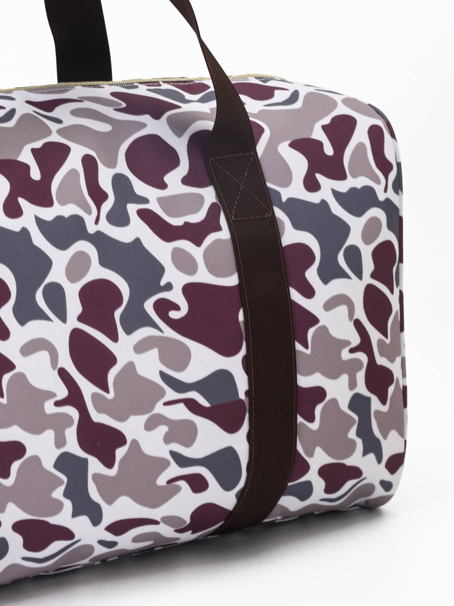 Camouflage Print Duffel Bag