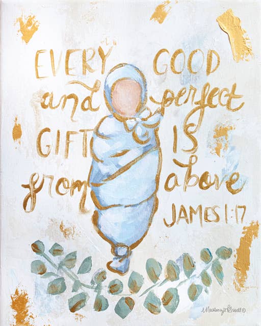 'Every Good and Perfect Gift' Paper 8x10 Print