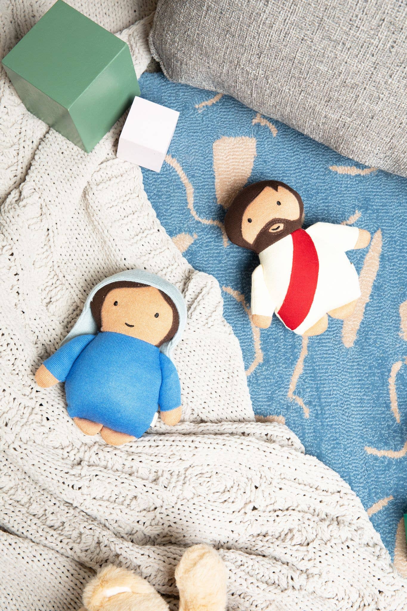 Mary Plush Rattle Doll